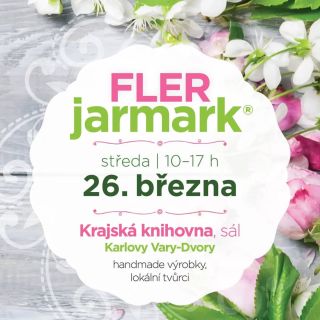 26. března se můžeme poprvé v letošním roce vidět na živo. A to na Flerjarmarku v Krajské knihovně v Karlových Varech. 🔴...